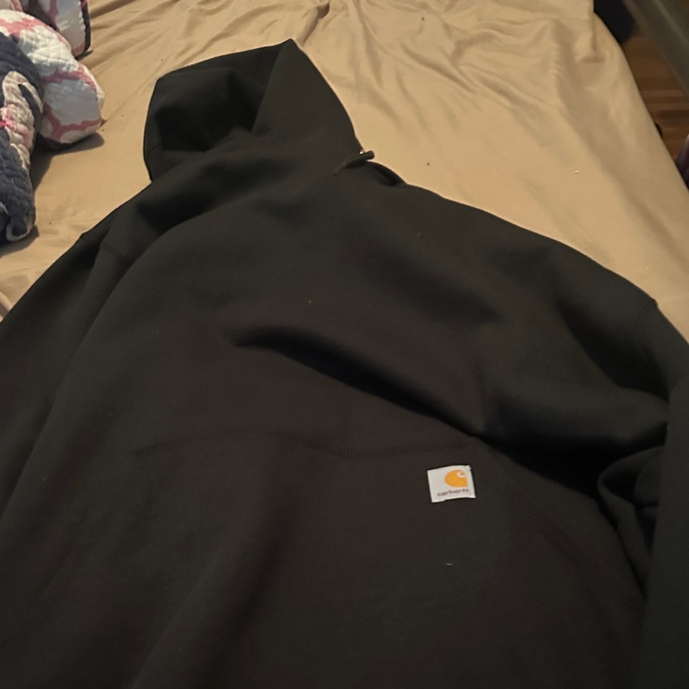Carhartt Men's Black Pullover Hoodie